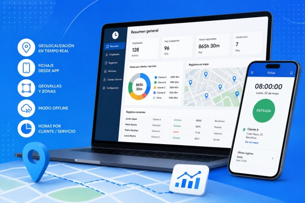 Mejores software de Control Horario con Geolocalizaci&oacute;n