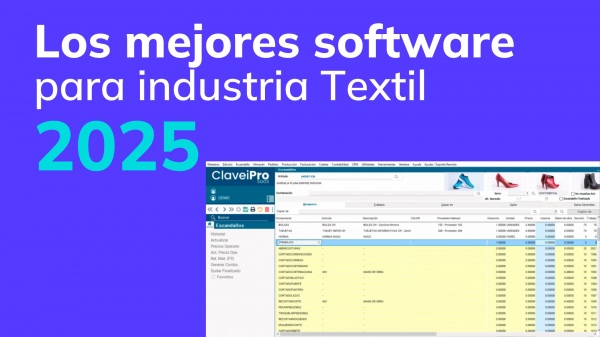 TOP 6: Software para industria textil y calzado