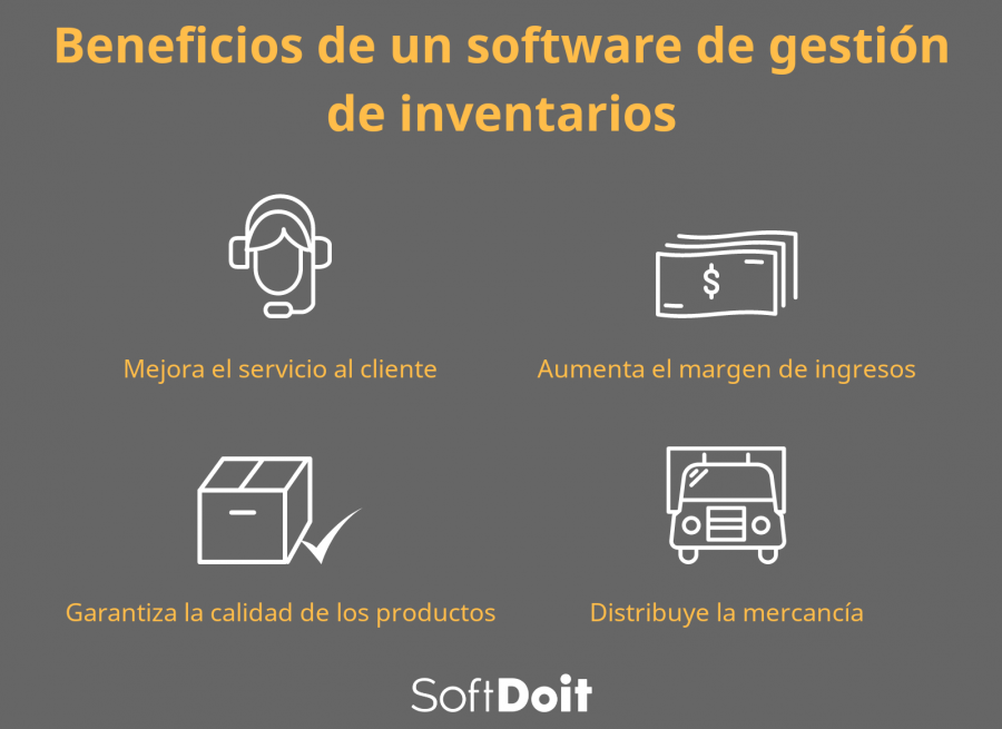 Descubre los beneficios de una solución de control de stock+infografia