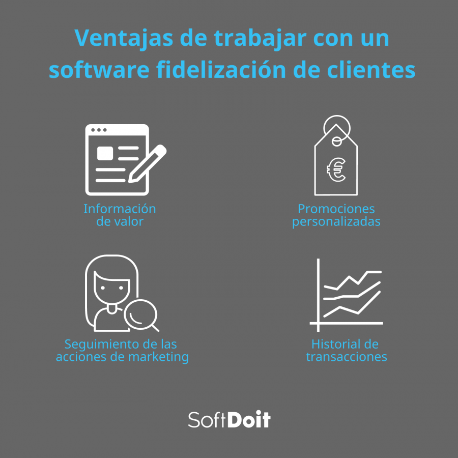 Ventajas del software findelización de clientes