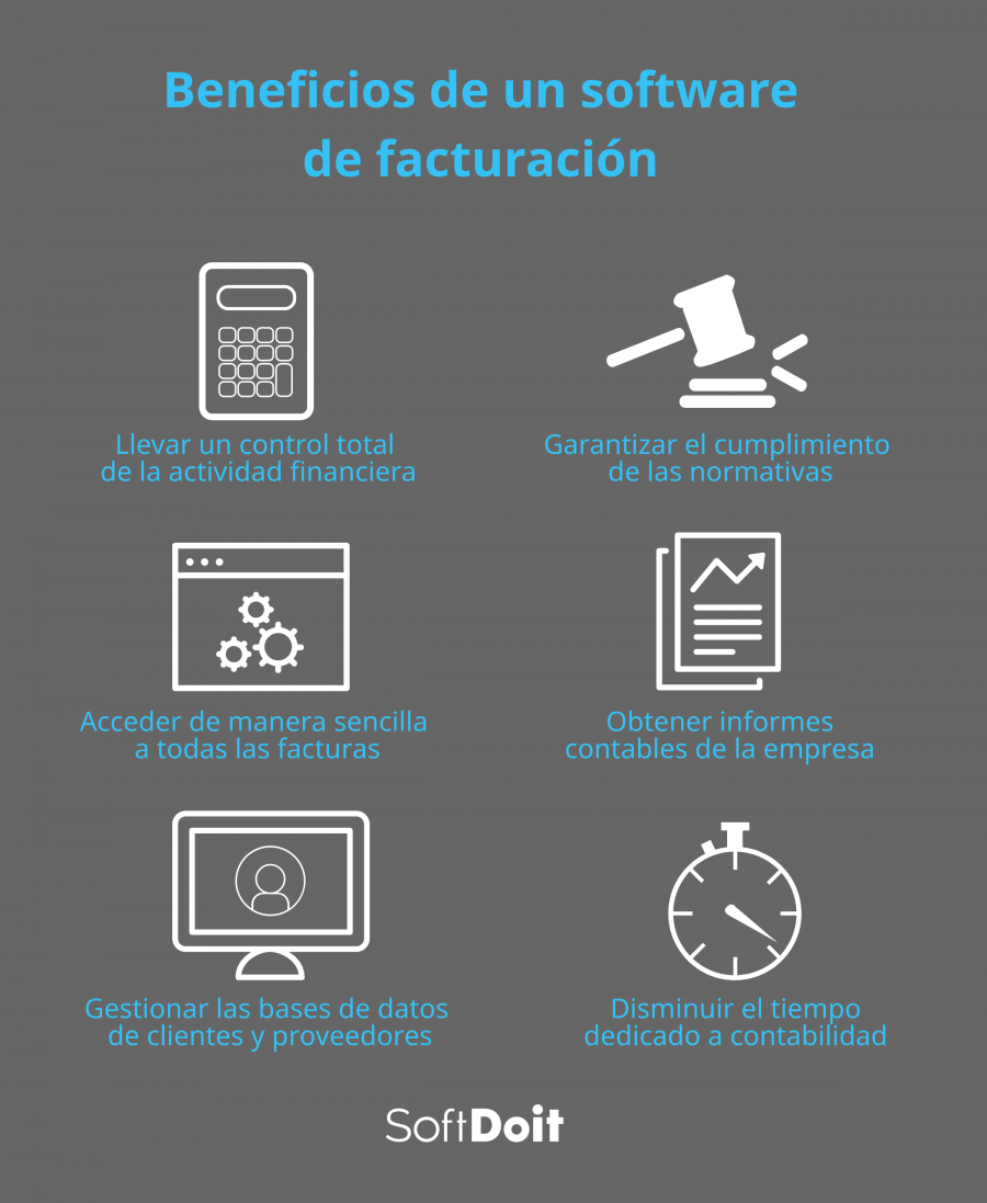 beneficios del software de facturación