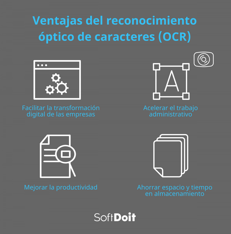 Ventajas de contar con el sistema de reconocimiento óptico de caracteres (OCR)