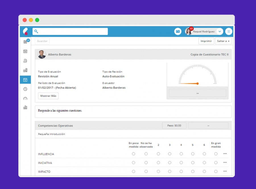 Cezanne HR: software de evaluación del desempeño