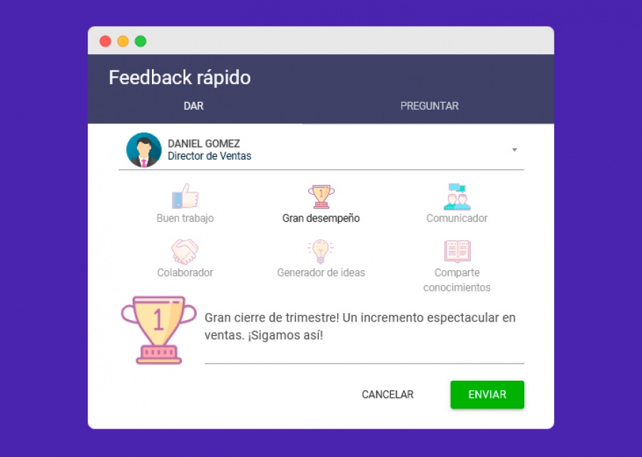 Sage: gestión del rendimiento y evaluación del desempeño