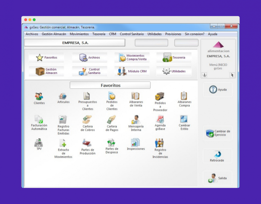 Evolució GsProducción: software de fabricación