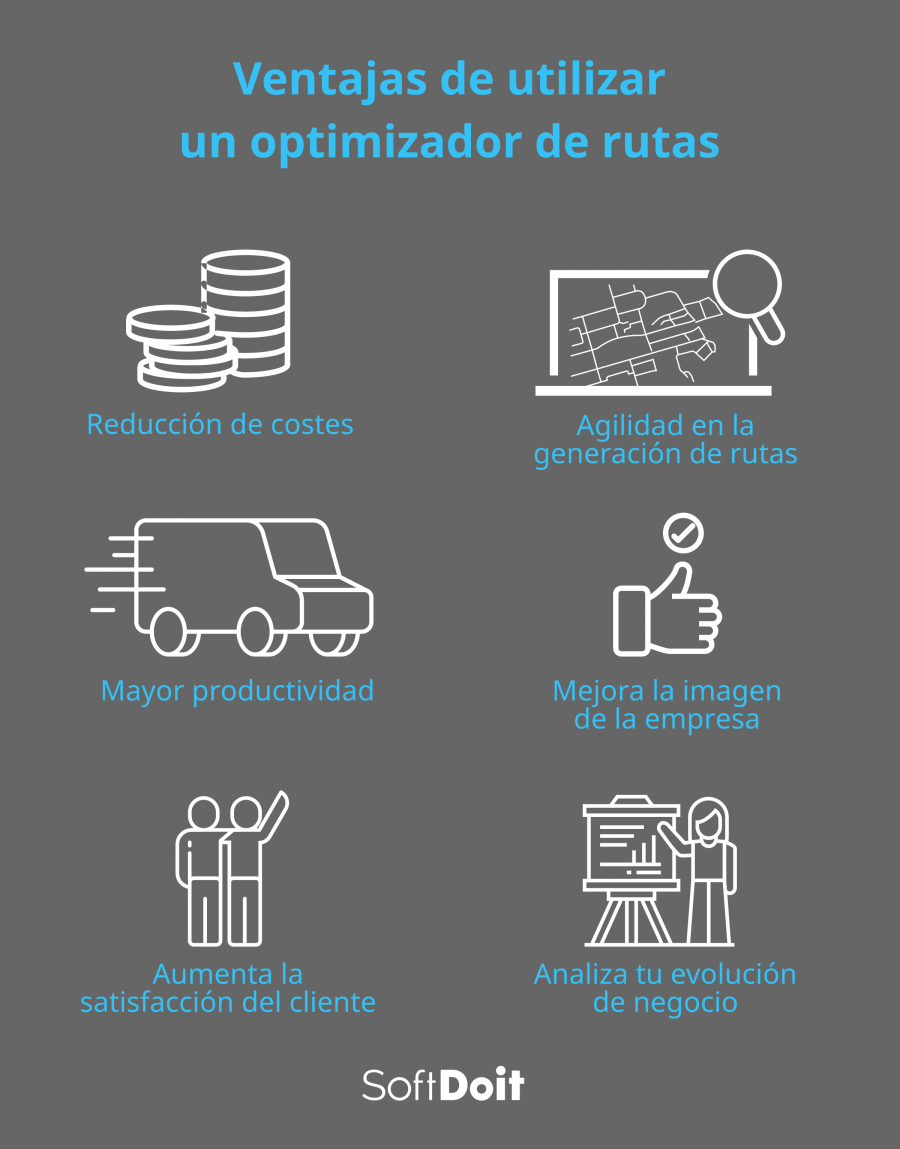 Ventajas de utilizar un optimizador de rutas