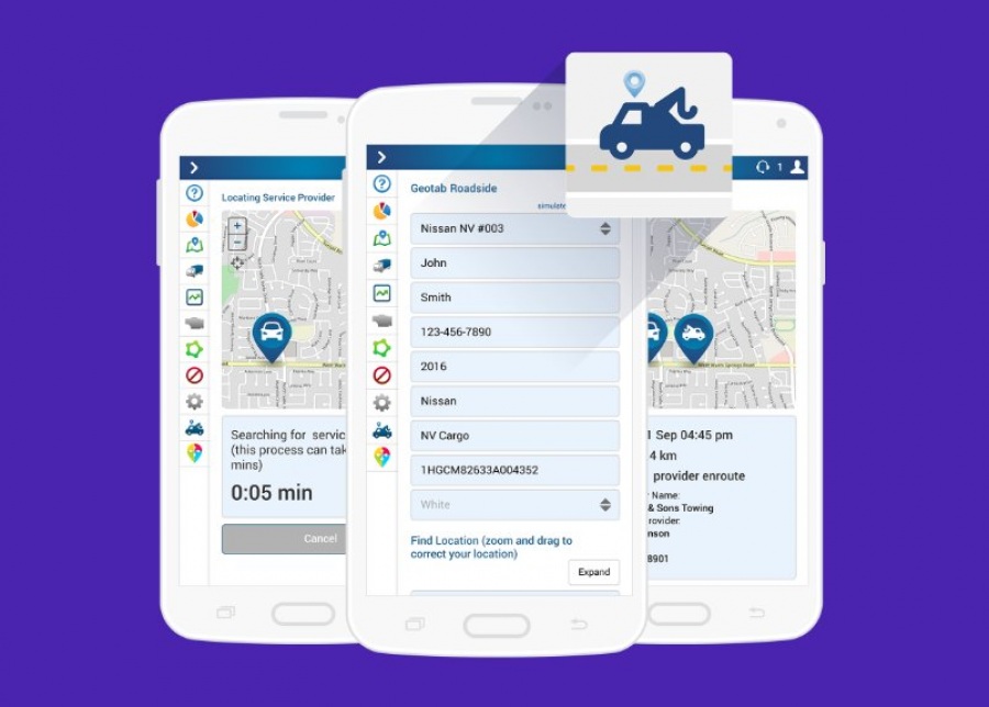 Geotab gestión de flotas: control de vehículos