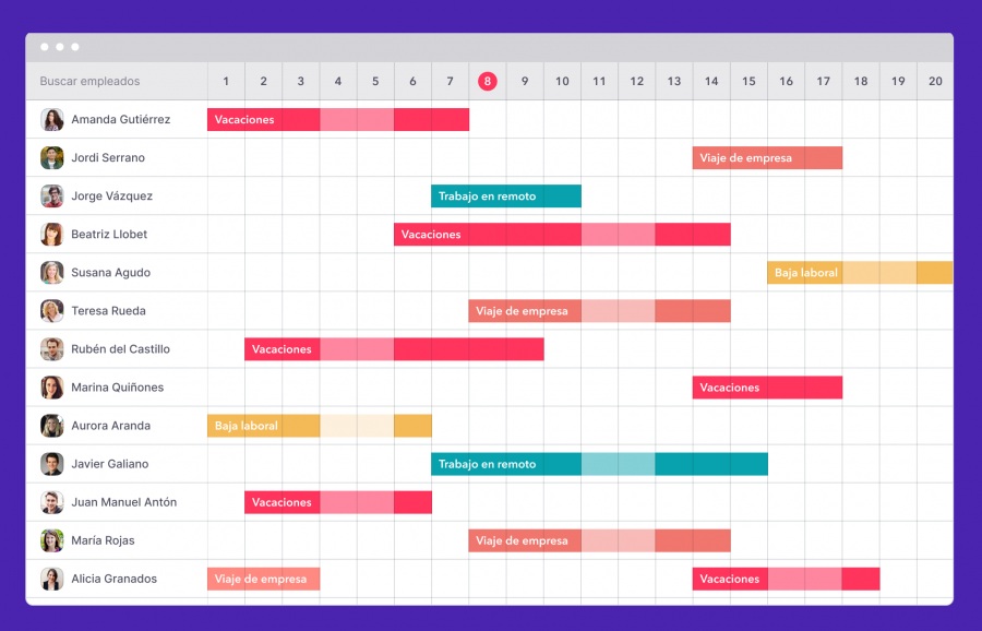 Factorial: app portal de empleado