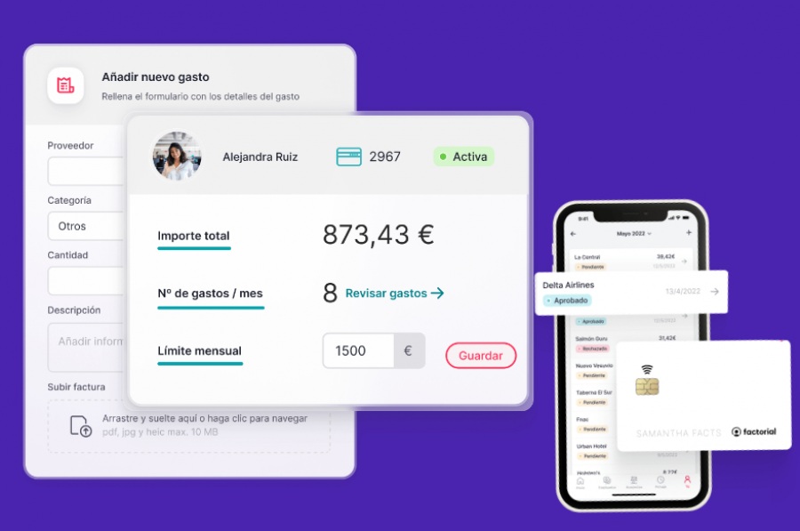 Factorial Expenses: software de gestión de gastos