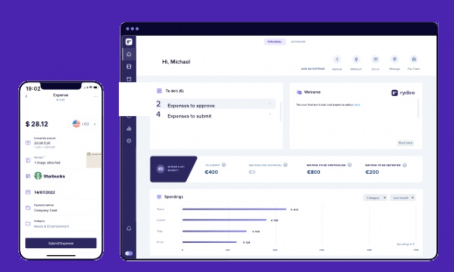 Rydoo: control gastos empresa