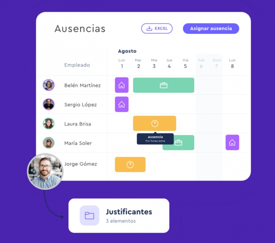 Sesame HR: programa gestión vacaciones