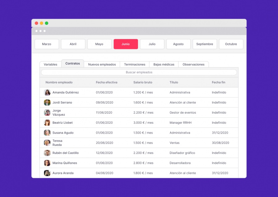 Factorial: onboarding empresarial