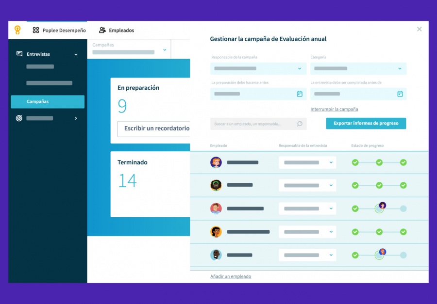 Lucca: software para la evaluación del desempeño