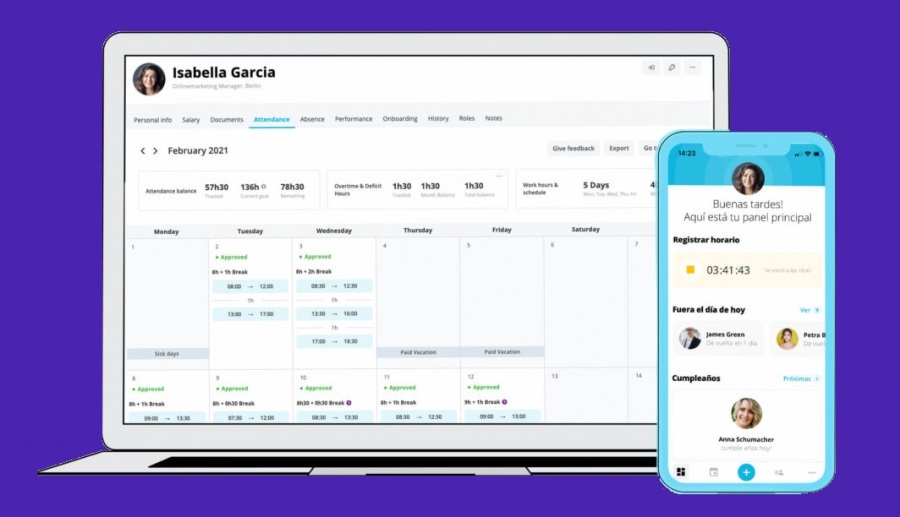 Personio: Control Horario de Trabajadores