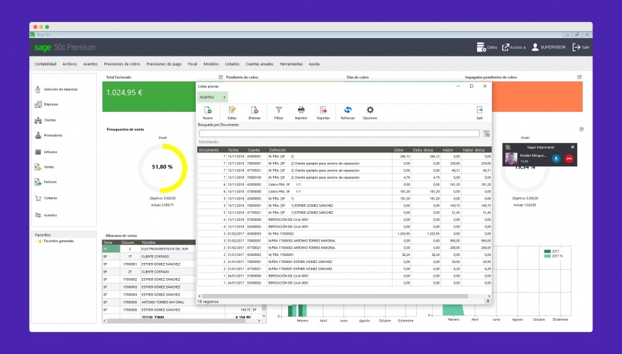 Sage 50cloud: software de facturación para pymes