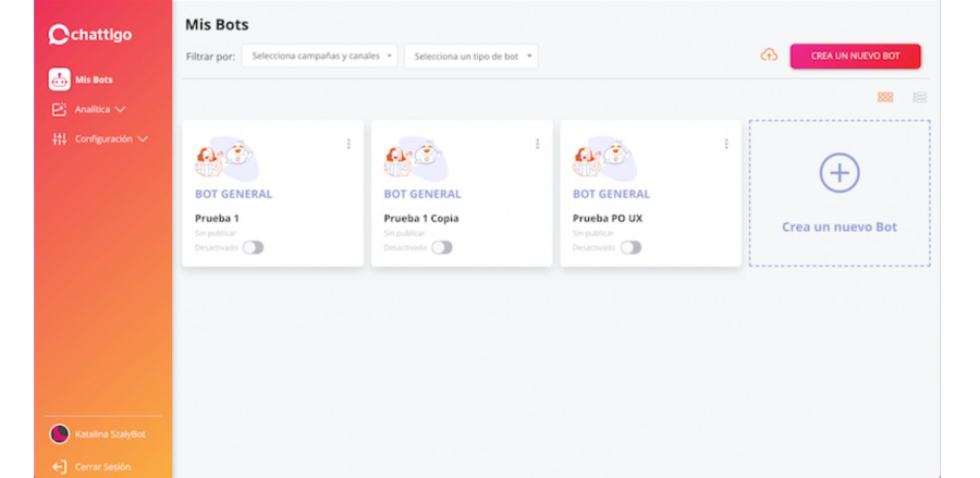 ChattigoBot: chatbot para call center
