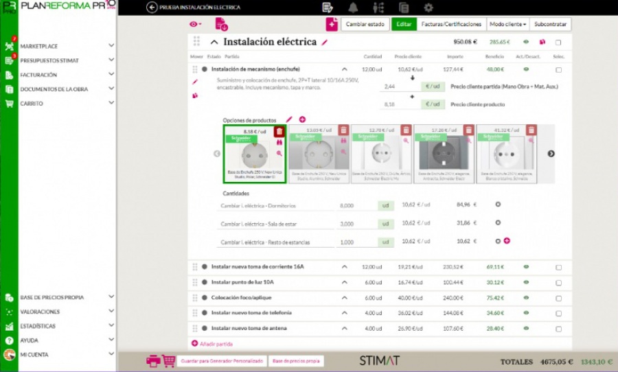 STIMAT Reformas: software obras y reformas