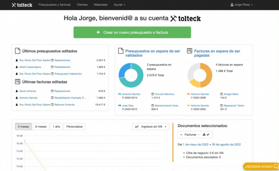 Tolteck: erp obras y reformas