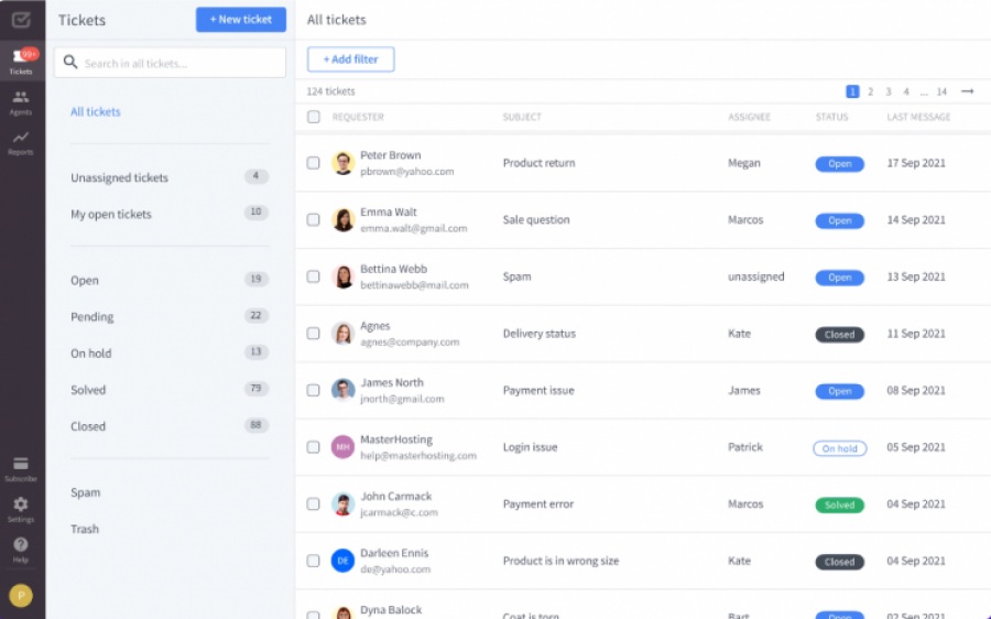 HelpDesk: software ticketing