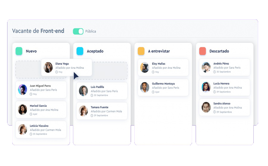 Sesame HR: software de reclutamiento