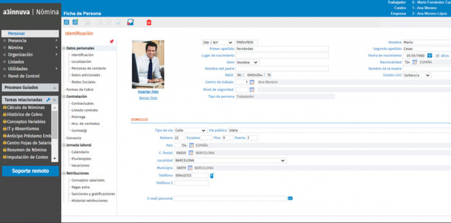 Wolters Kluwer: a3innuva software nóminas