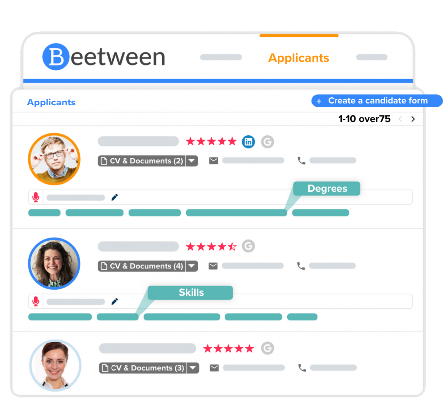 Beetween: software de reclutamiento
