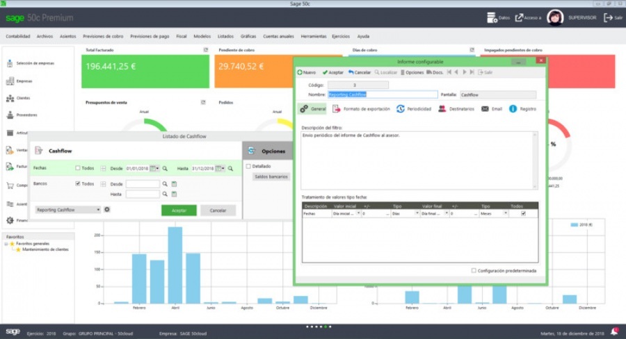 Sage 50 cloud: software de contabilidad