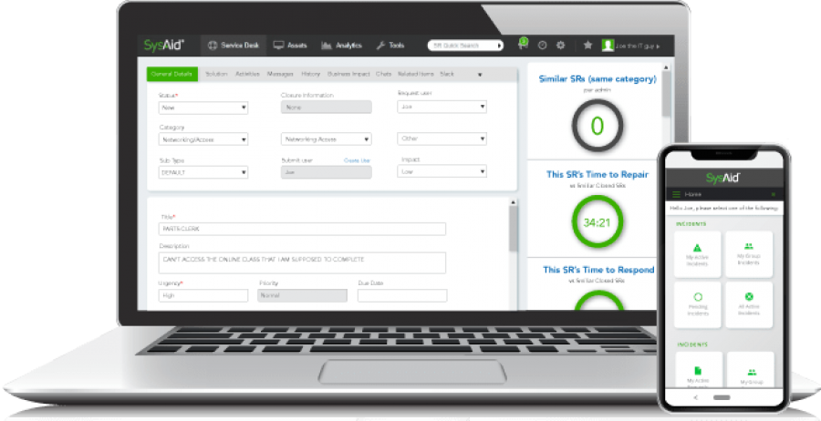 Software ITSM SysAid