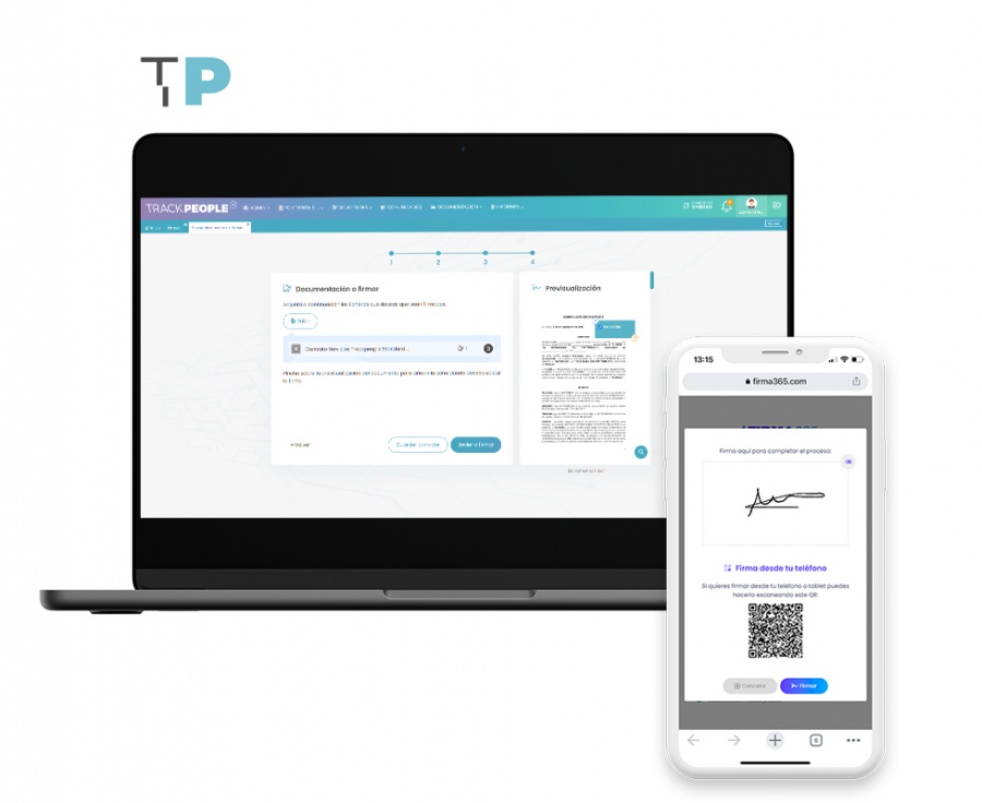 Software firma digital Track People
