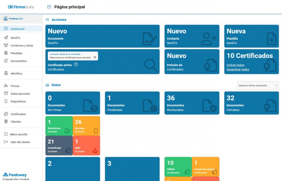 aplicacion para firma digital Firmasuite
