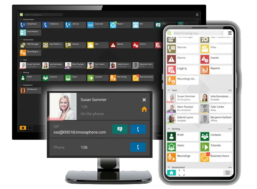 Innovaphone: software de centralita virtual