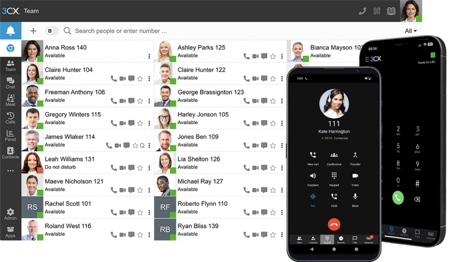 Centralita virtual 3CX