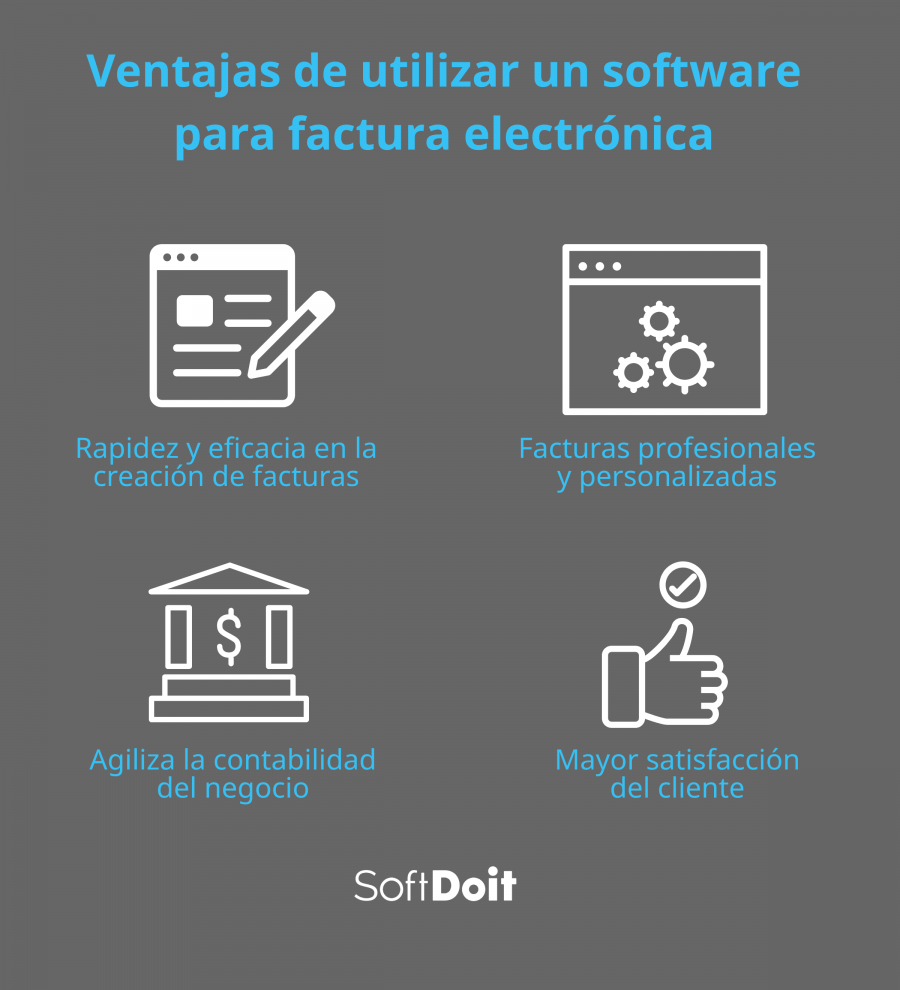 Ventajas de utilizar un software para facturas electrónicas
