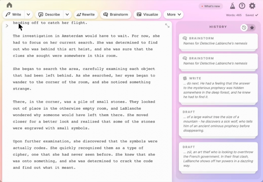Alternativa a ChatGPT 6: Sudowrite
