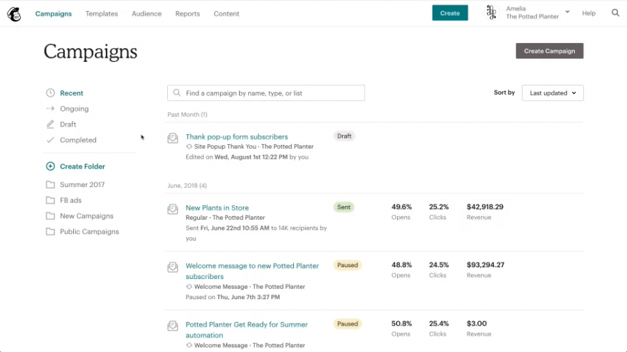Mailchimp: imagen profesional y onmicanilidad en su plan gratuito