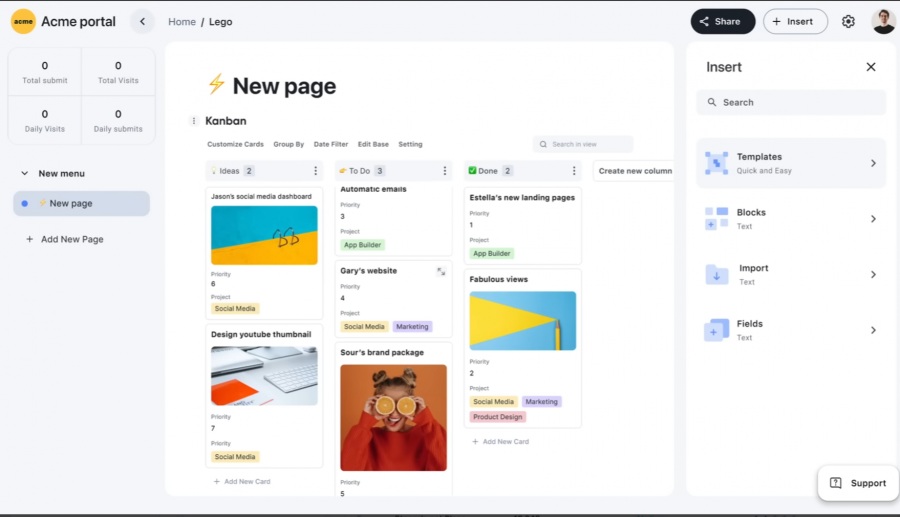 App para crear formularios 3: Formaloo