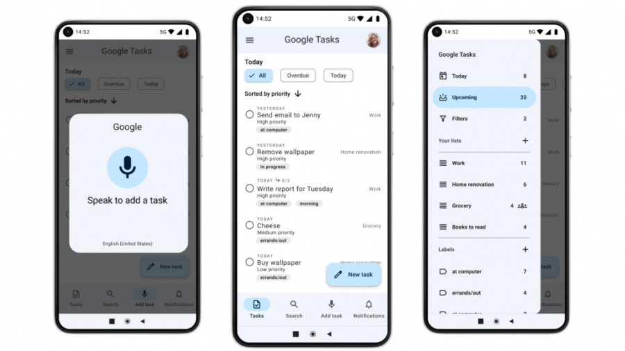 Detalle de Microsoft To Do y Google Tasks