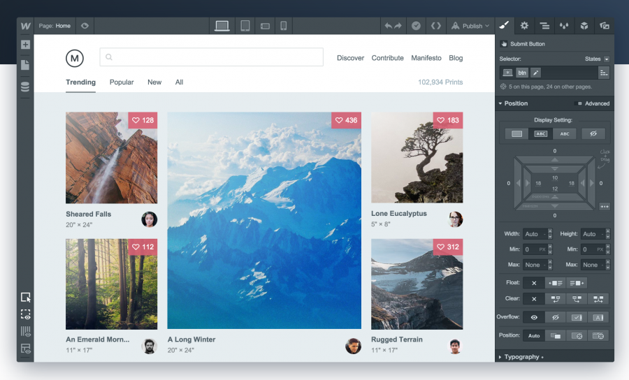 webflow