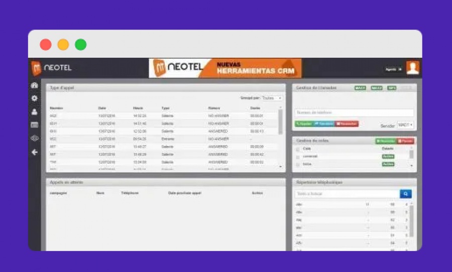 Neotel para call center