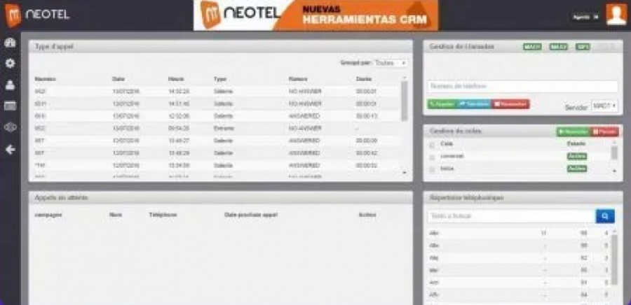 Neotel para call center