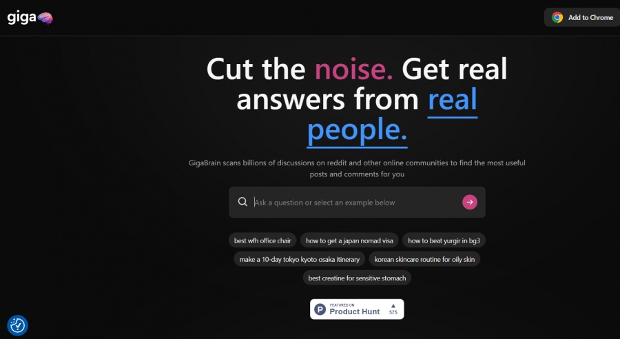ia para crear contenido Gigabrain