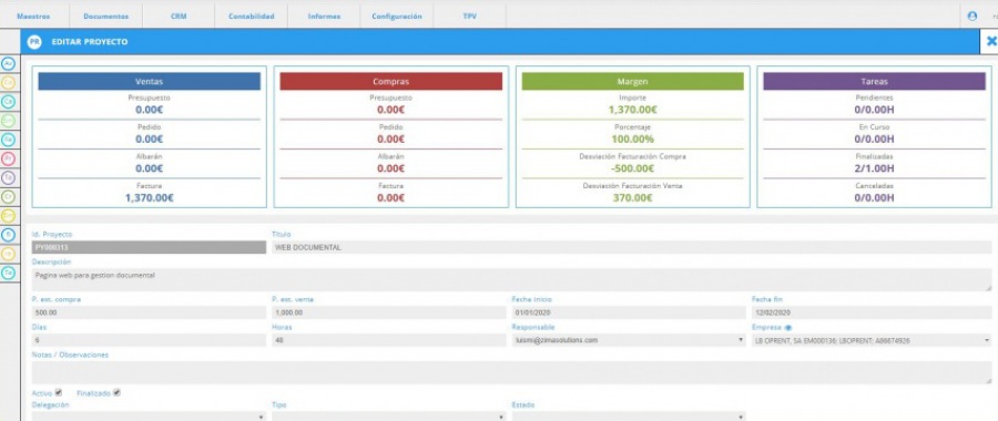 Zimasoft: ZimaCRM, CRM para autónomos