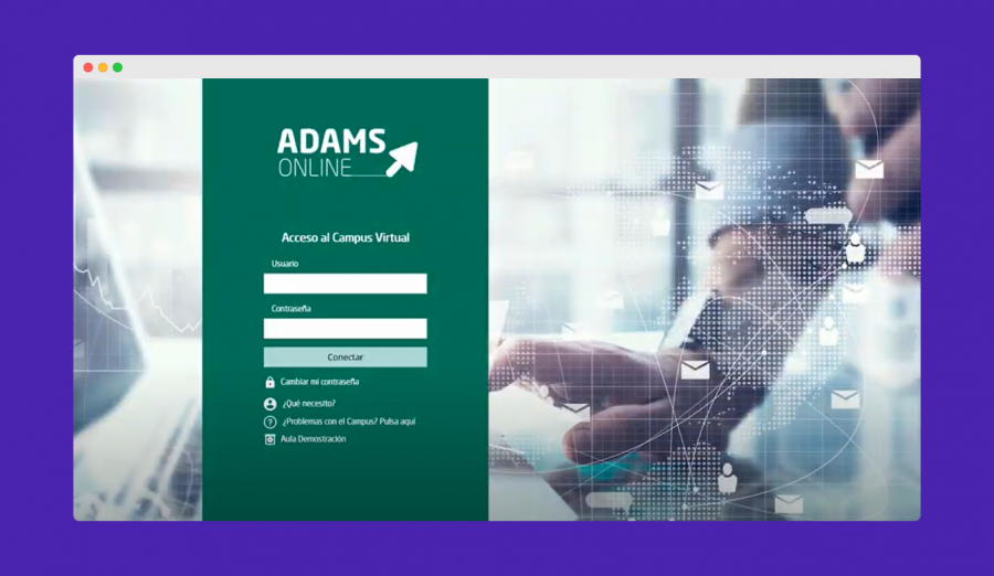 Adams: Plataforma LMS Campus Virtual