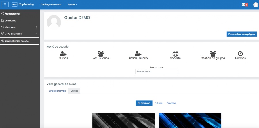 iTopTraining: plataforma LMS