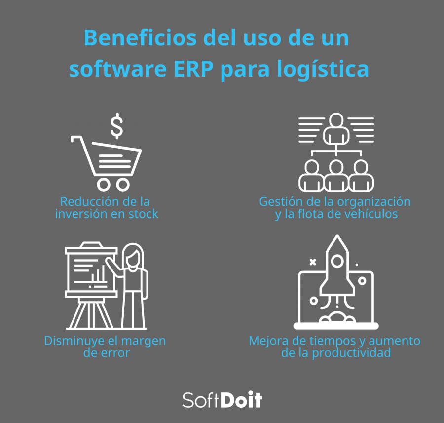 Beneficios de un software ERP para logística