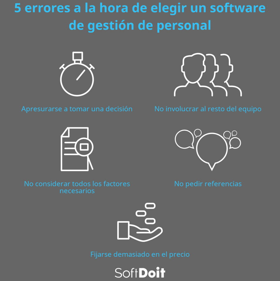 Ventajas de un programa de gestion de personal