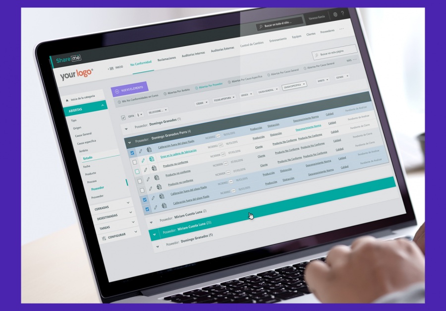 Marqués: ShareME, software de gestión de calidad