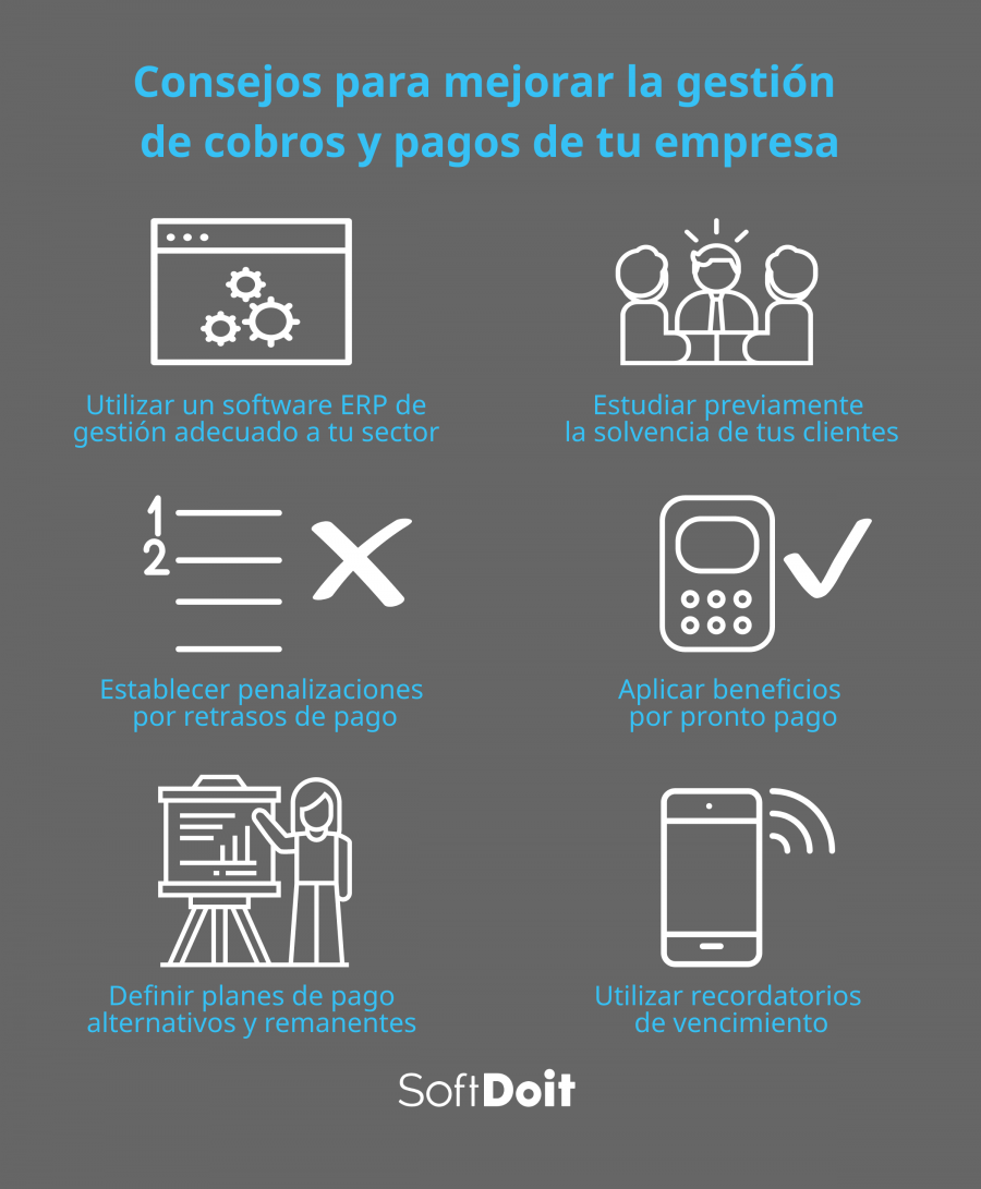 Consejos para mejorar la gestión de cobros y pagos de tu empresa