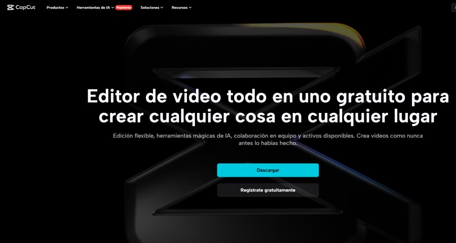herramientas inteligencia artificial gratuitas CapCut