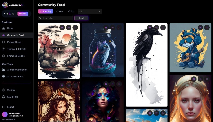 Leonardo.ai: generador de imágenes